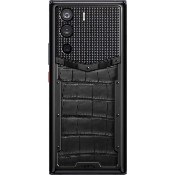 metavertu Alligator Leather Iron Black